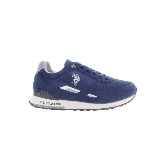 U.S. POLO ASSN. Blue Polyester Sneaker