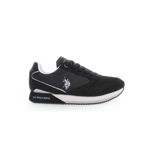 U.S. POLO ASSN. Black Polyester Sneaker