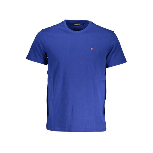 Napapijri Blue Cotton T-Shirt