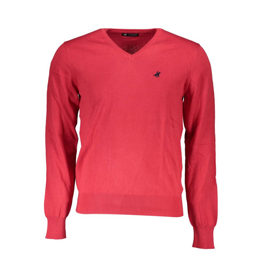U.S. Grand Polo Red Cotton Sweater
