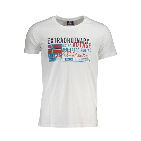 Norway 1963 White Cotton T-Shirt