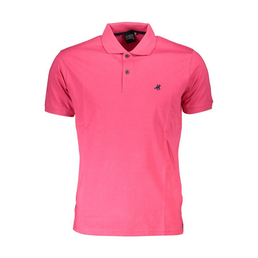 U.S. Grand Polo Pink Cotton Polo Shirt