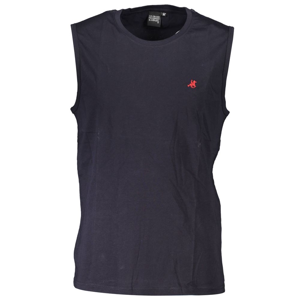 U.S. Grand Polo Blue Cotton T-Shirt