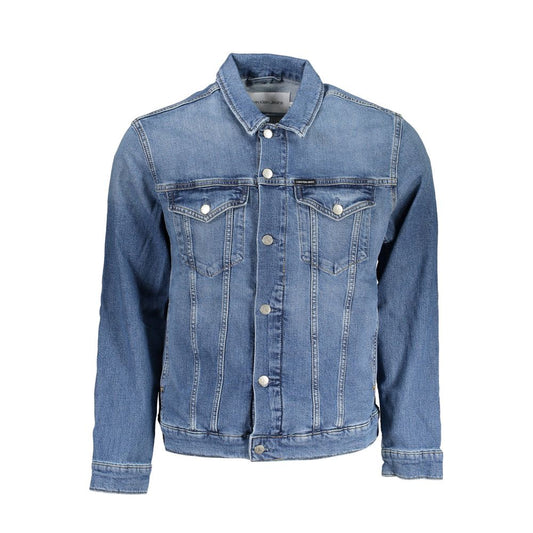 Calvin Klein Blue Cotton Jacket