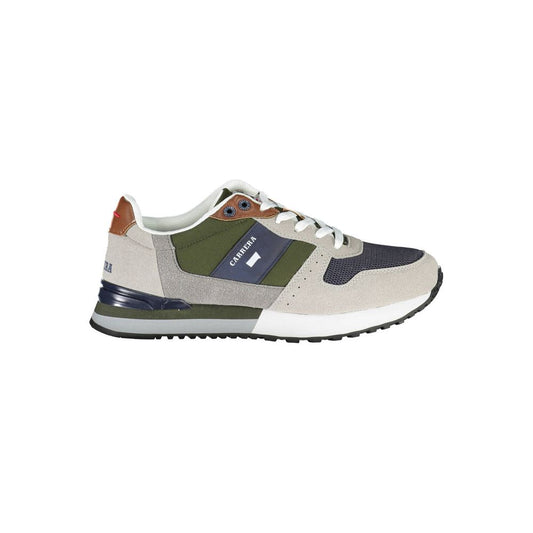 Carrera Gray Polyester Sneaker