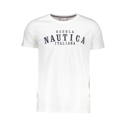 Scuola Nautica White Cotton T-Shirt