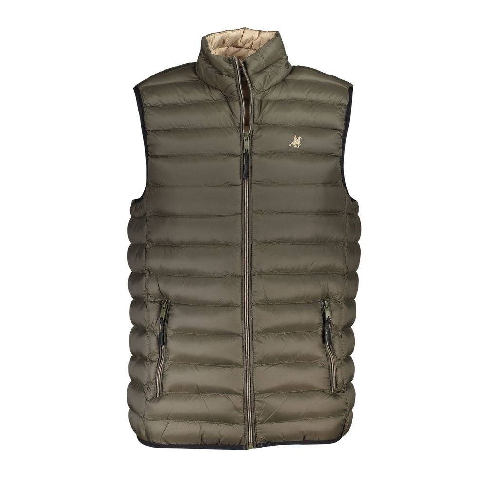 U.S. Grand Polo Green Nylon Jacket