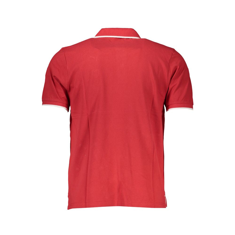 North Sails Red Cotton Polo Shirt