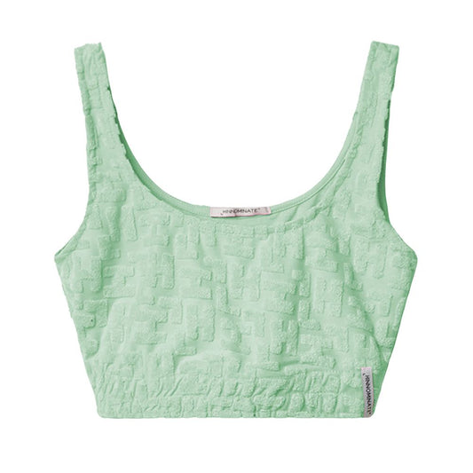 Hinnominate Green Cotton Tops & T-Shirt