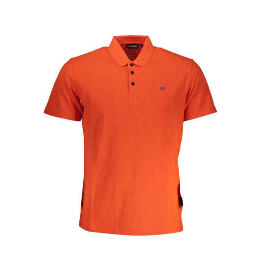 Napapijri Red Cotton Polo Shirt