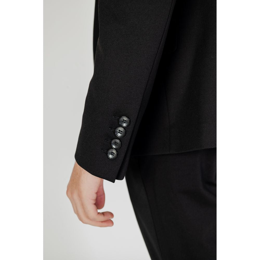 Antony Morato Black Polyester Blazer
