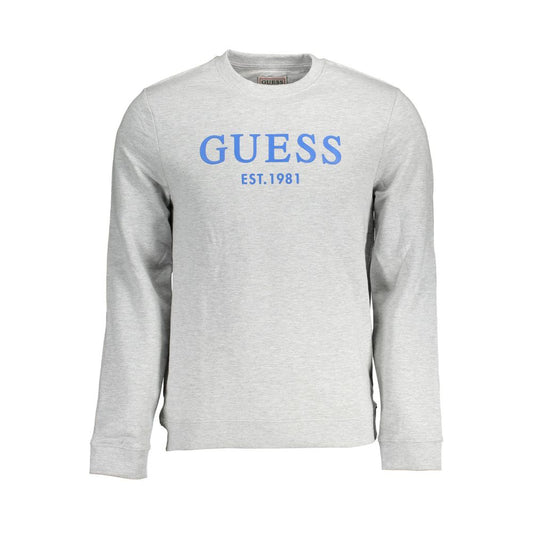 Guess Jeans Gray Cotton Sweater