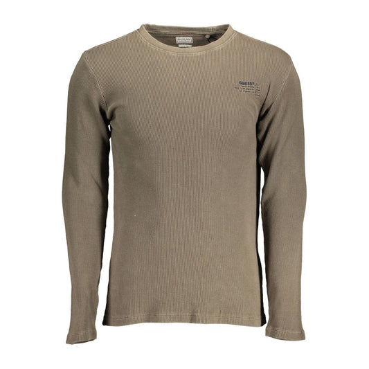 Guess Jeans Green Cotton Sweater