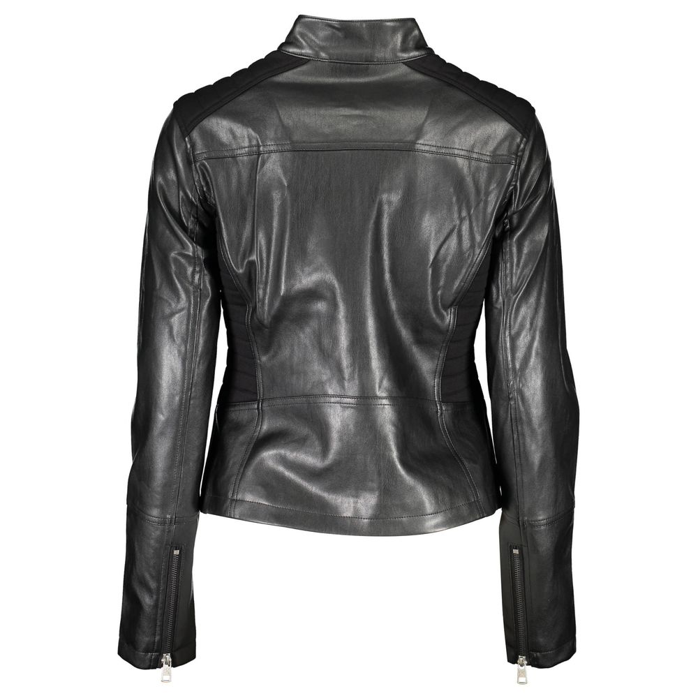 Calvin Klein Black Polyester Jackets & Coat