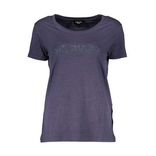 Scervino Street Blue Elastane Tops & T-Shirt