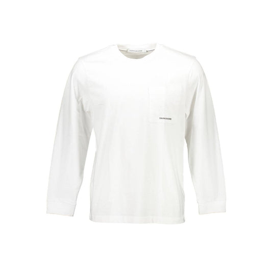 Calvin Klein White Cotton T-Shirt