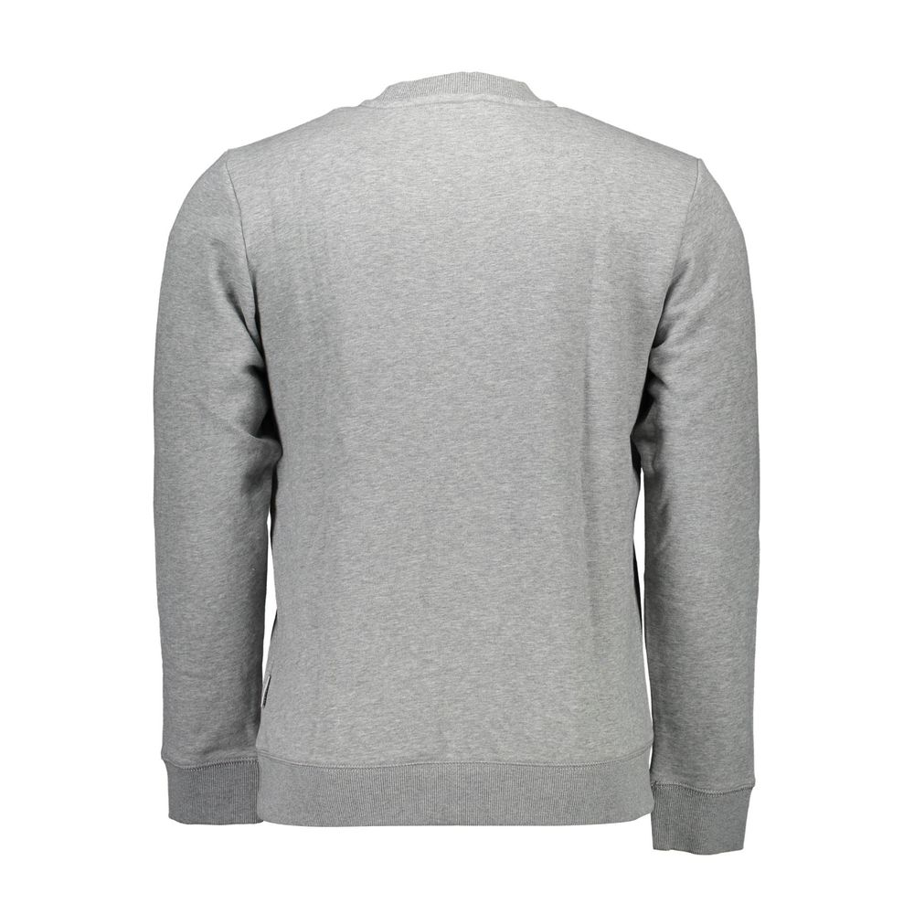 Napapijri Gray Cotton Sweater