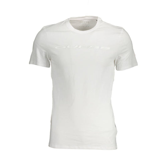 Guess Jeans White Cotton T-Shirt