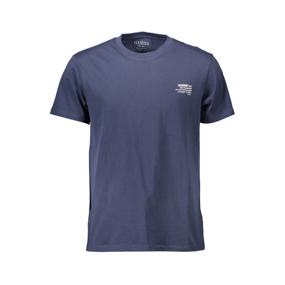 Guess Jeans Blue Cotton T-Shirt