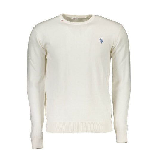 U.S. POLO ASSN. White Cotton Sweater