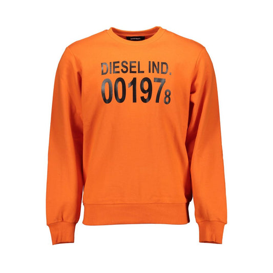 Diesel Orange Cotton Sweater