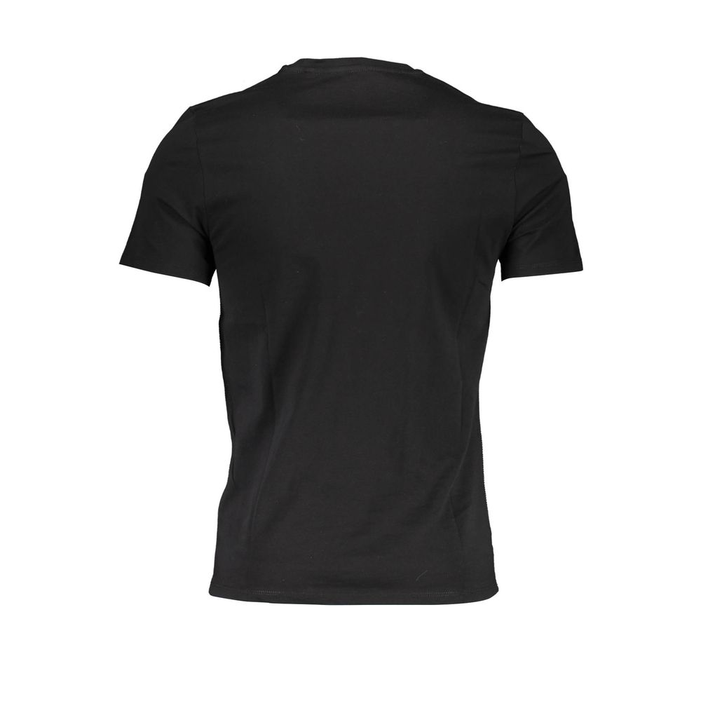 Guess Jeans Black Cotton T-Shirt