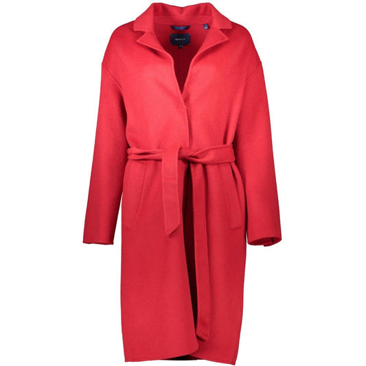 Gant Red Wool Jackets & Coat