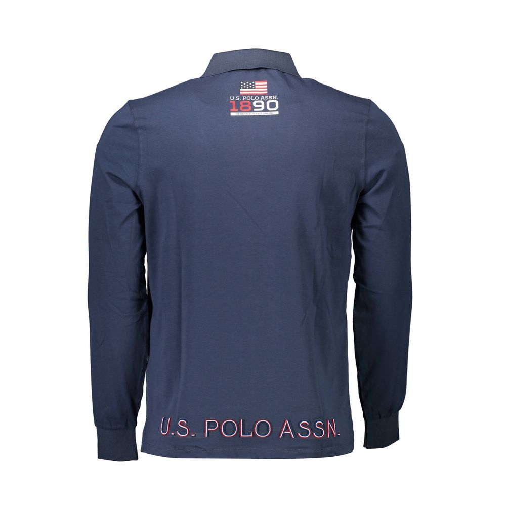 U.S. POLO ASSN. Blue Cotton Polo Shirt