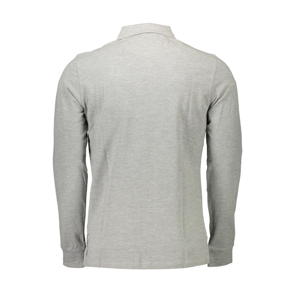 U.S. POLO ASSN. Gray Cotton Polo Shirt