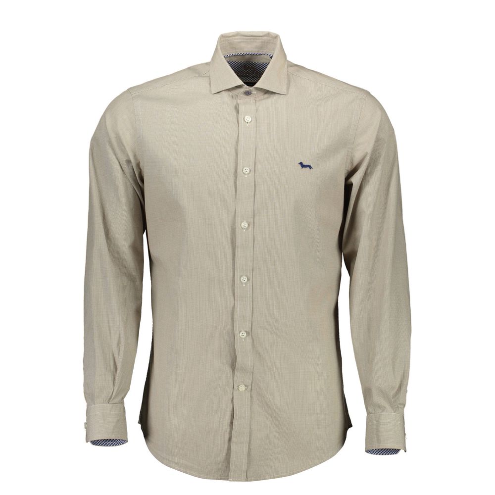 Harmont & Blaine Beige Cotton Shirt