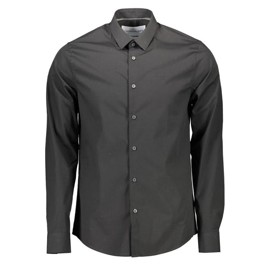 Calvin Klein Black Cotton Shirt