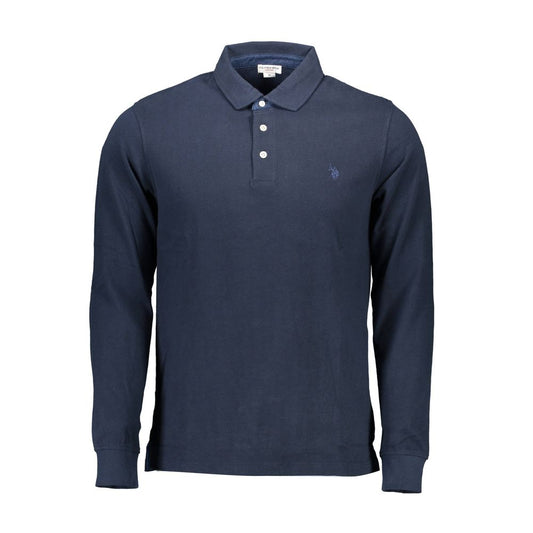 U.S. POLO ASSN. Blue Cotton Polo Shirt
