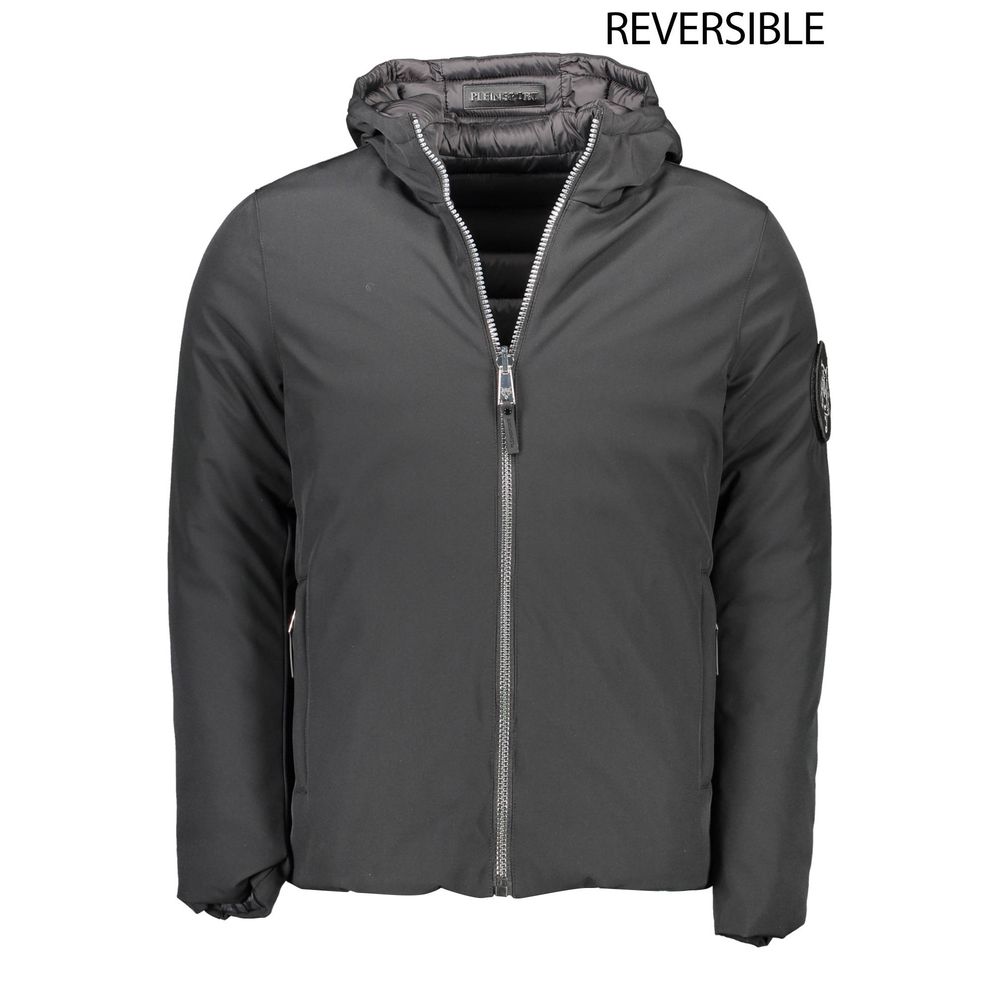 Plein Sport Black Polyester Jacket