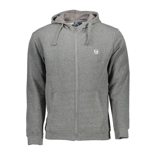 Sergio Tacchini Gray Cotton Sweater