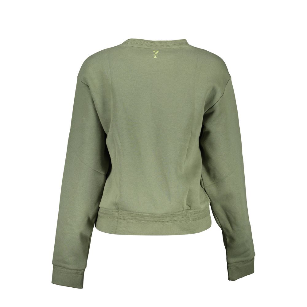 Guess Jeans Green Cotton Sweater