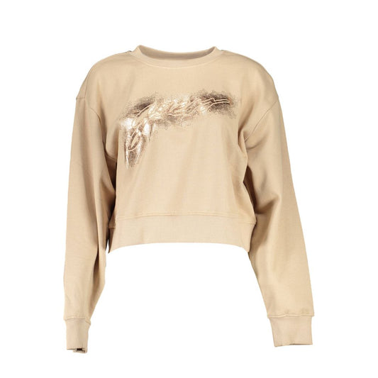 Guess Jeans Beige Cotton Sweater
