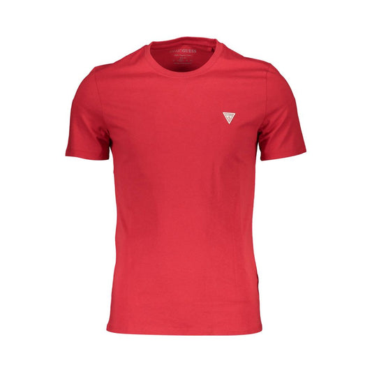 Guess Jeans Red Cotton T-Shirt