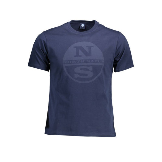 North Sails Blue Cotton T-Shirt