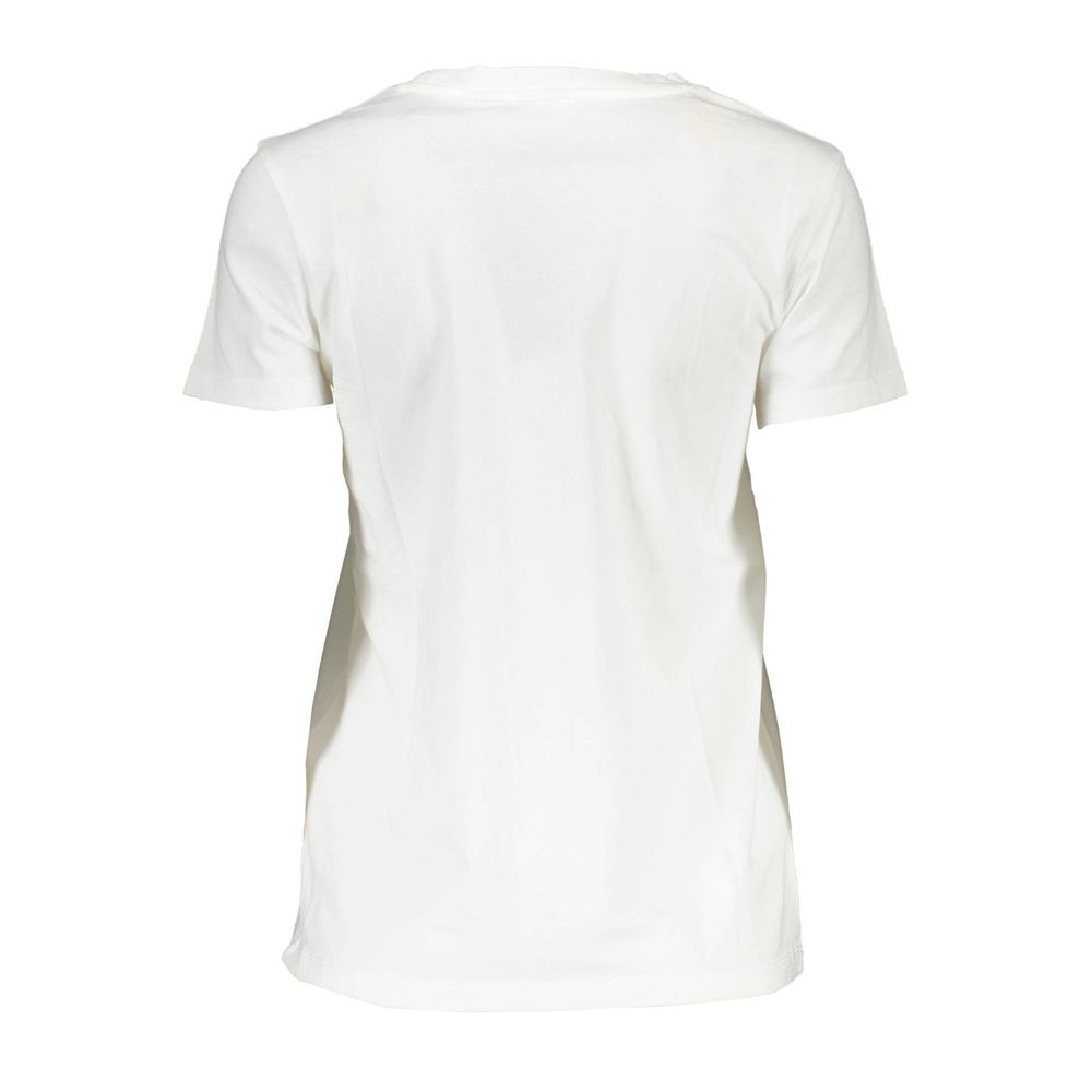Levi's White Cotton Tops & T-Shirt