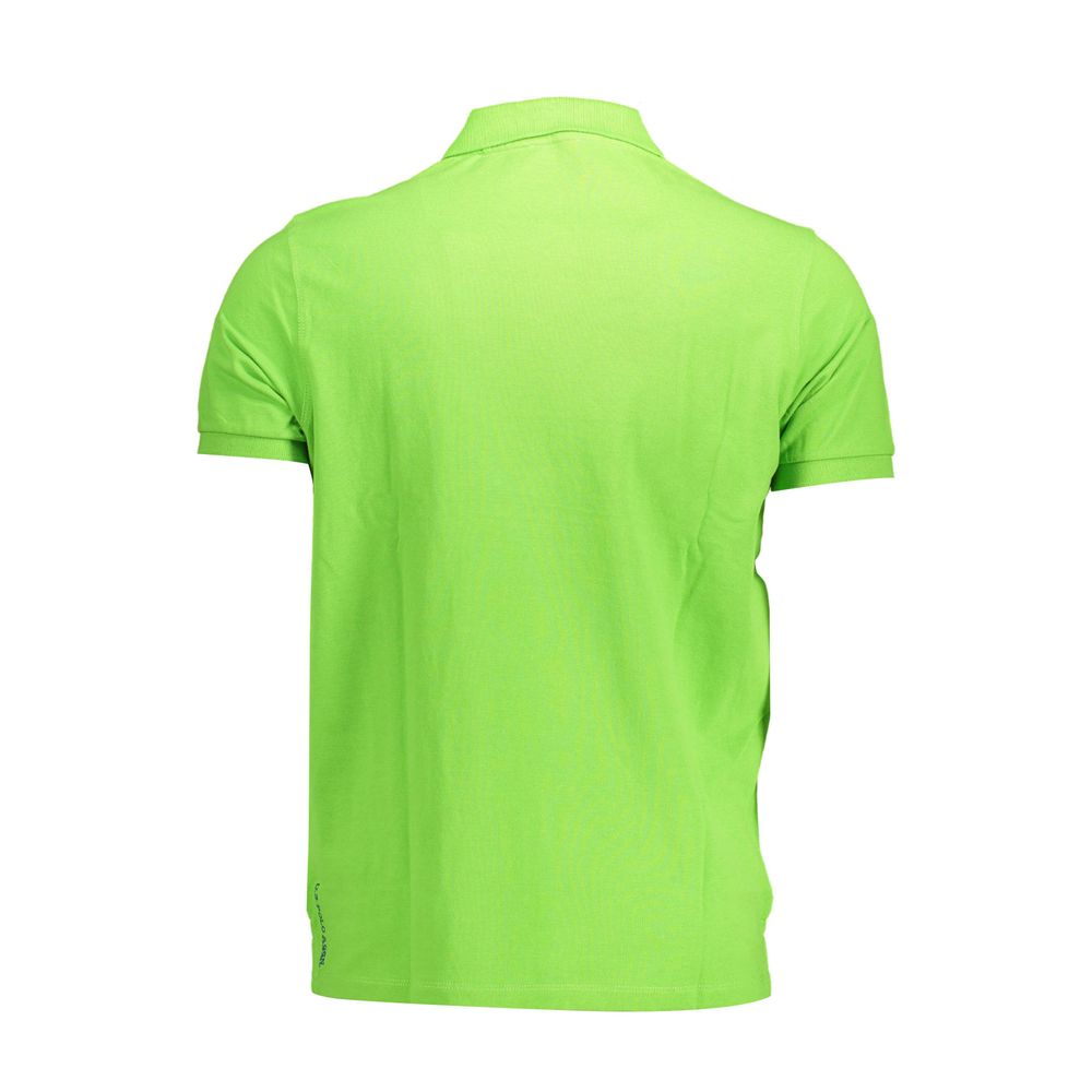 U.S. POLO ASSN. Green Cotton Polo Shirt