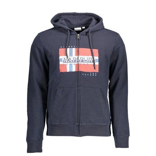 Napapijri Blue Cotton Sweater