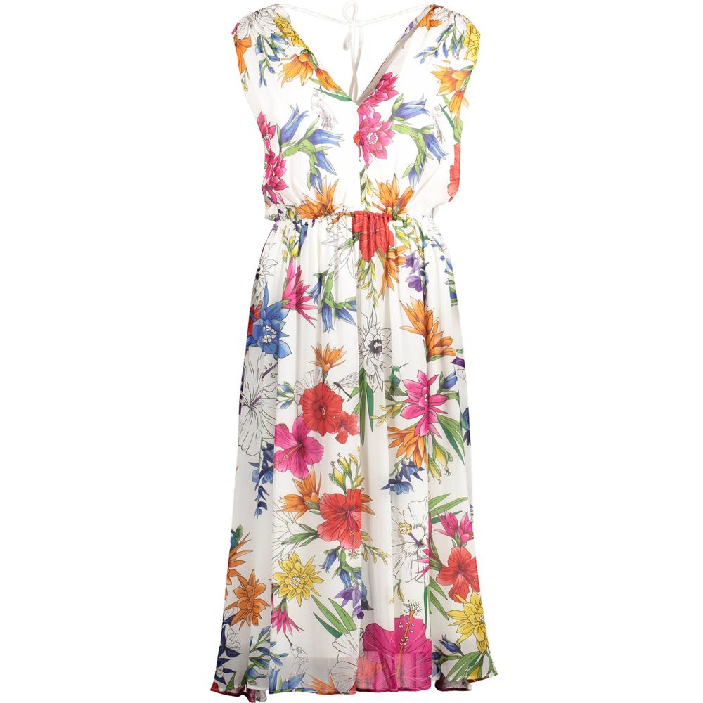 Gant White Viscose Dress