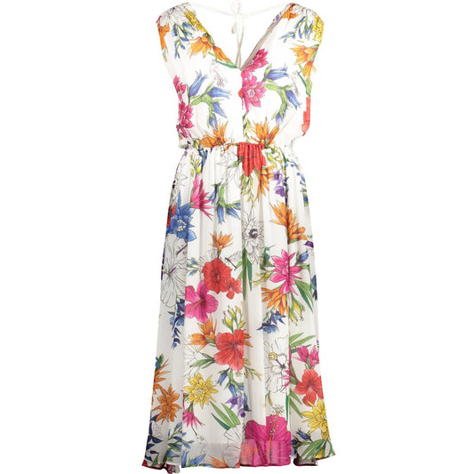Gant White Viscose Dress