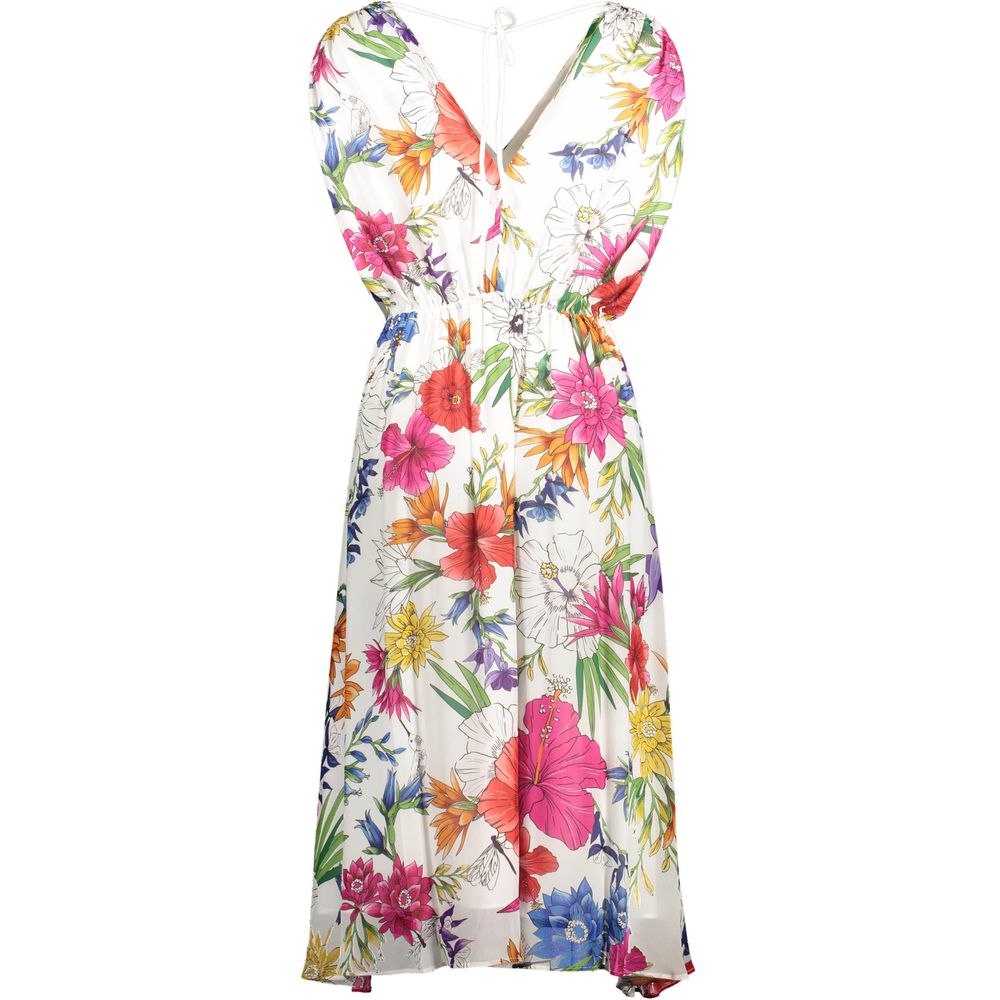 Gant White Viscose Dress