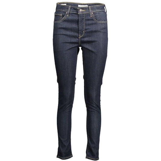 Levi's Black Cotton Jeans & Pant
