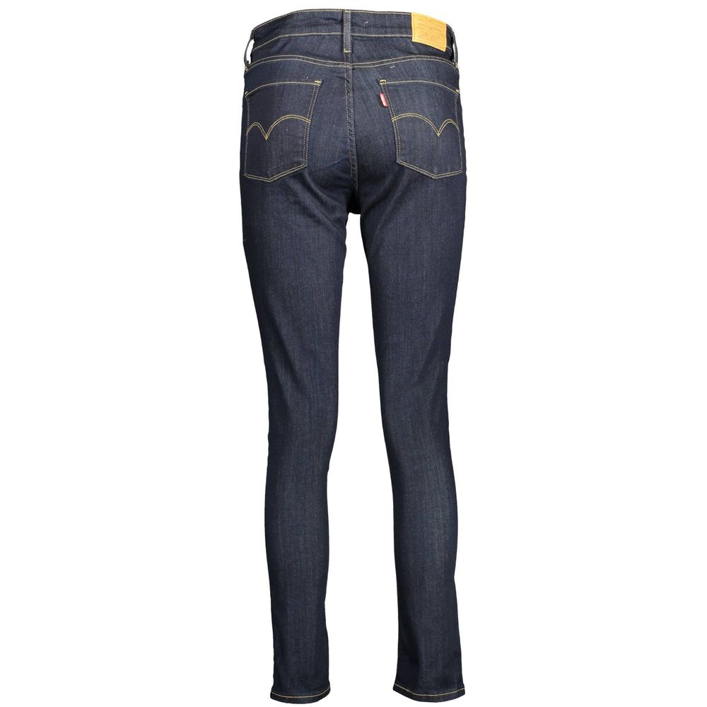 Levi's Black Cotton Jeans & Pant