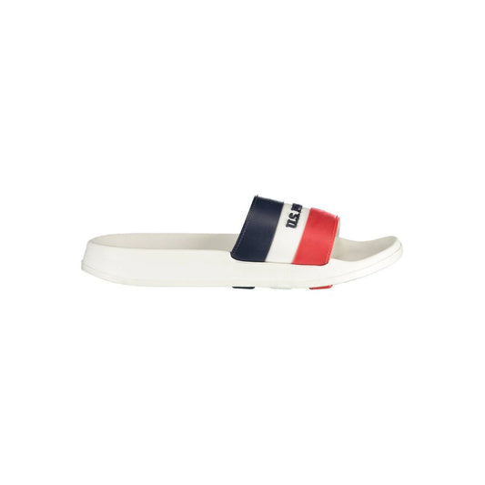 U.S. POLO ASSN. White Rubber Sandal
