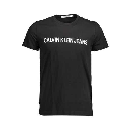 Calvin Klein Black Cotton T-Shirt