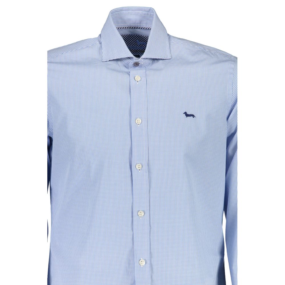 Harmont & Blaine Blue Cotton Shirt