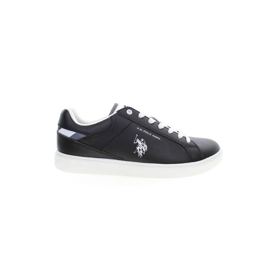 U.S. POLO ASSN. Black Polyester Sneaker